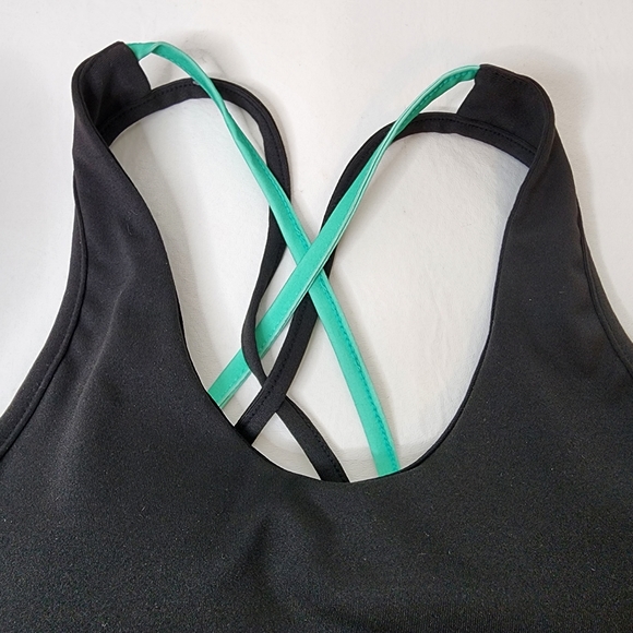 YMI Performance Sports Bras TWO - 1 Black and 1 Pink Women's Size Small NWT - Picture 6 of 16